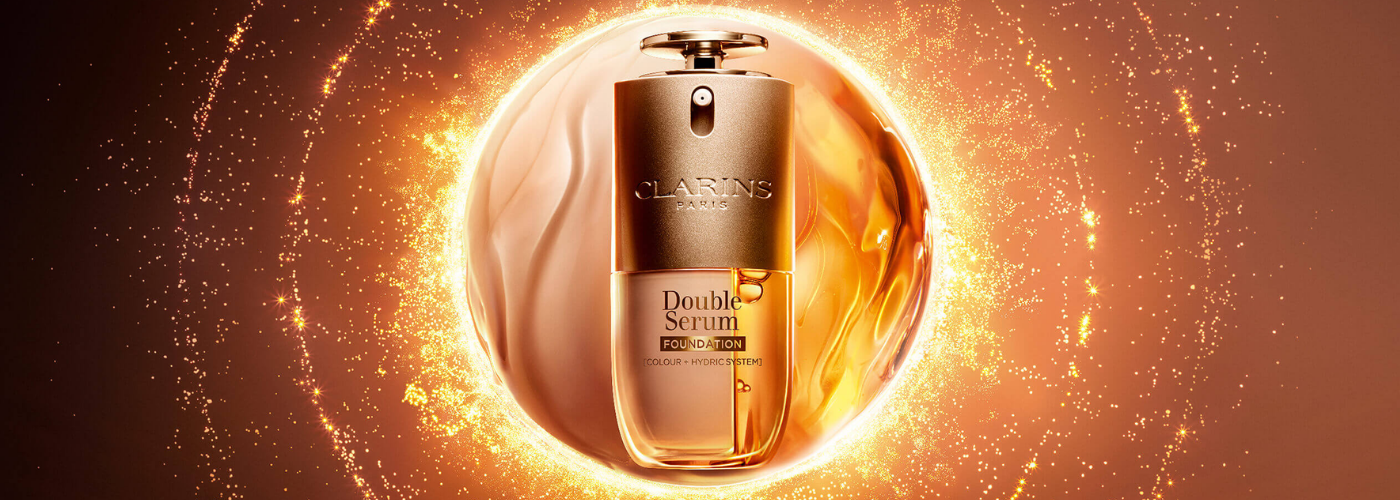 Discover the NEW Clarins Double Serum Foundation